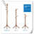 Shaneria Solid Wood Freestanding Coat Rack