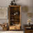Walnut Solid + Manufactured Wood Display Cases