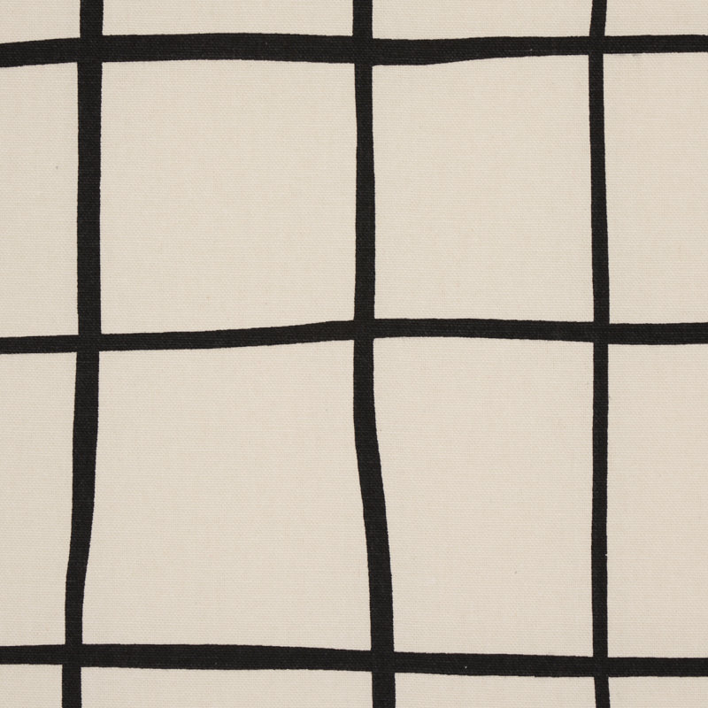 Tissu pour fenêtre Schumacher x Miles Redd Painterly, Noir