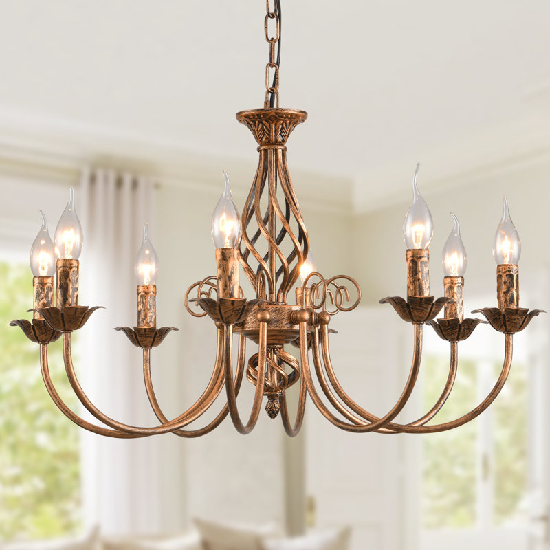 Dirksen 8 - Light Dimmable Classic / Traditional Chandelier