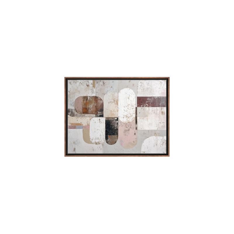 Earthen Geometry, 40" H x 30" W