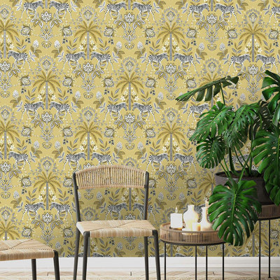 Mayra 10.05m x 53cm Matte Wallpaper Roll