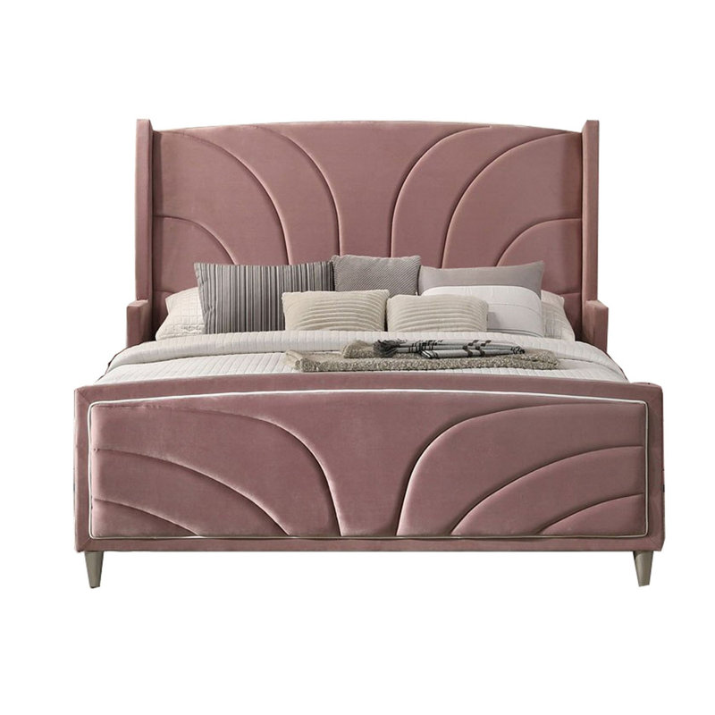 Lit tapissier standard Rienna, Grand