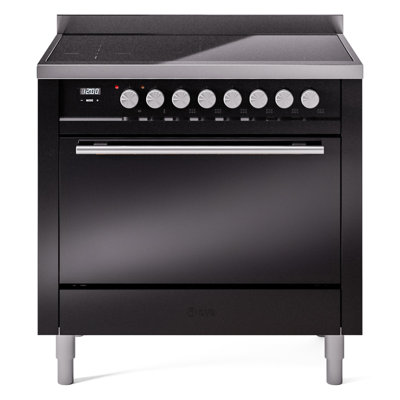 Cuisinière à induction ILVE Professional Plus II Series 36 po avec 6 éléments à induction (porte pleine)