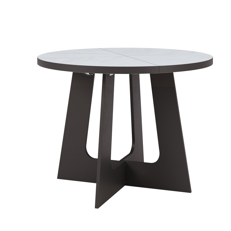 Extendable Round Dining Table