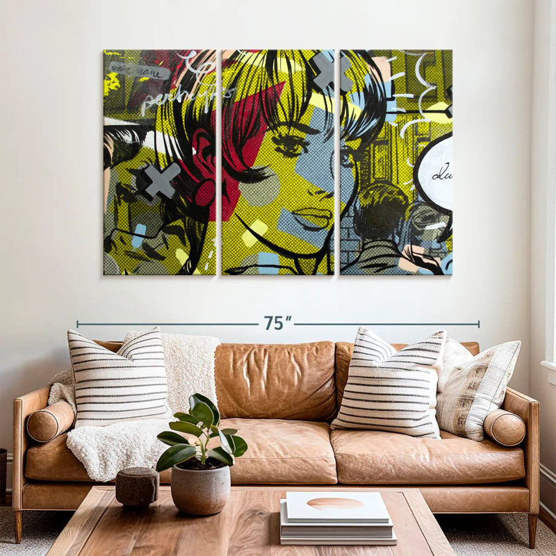 Leisha Man Hunter, 42" H x 65" W