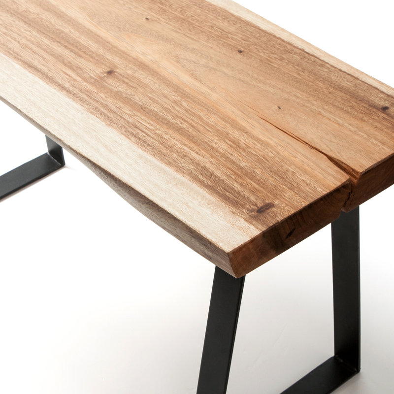 Sled End Table, 45.7cm H x 81.3cm W x 35.6cm D