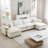 Oversized Modular Cushioned Sofa With Conversible Ottoman-115842503-106554203