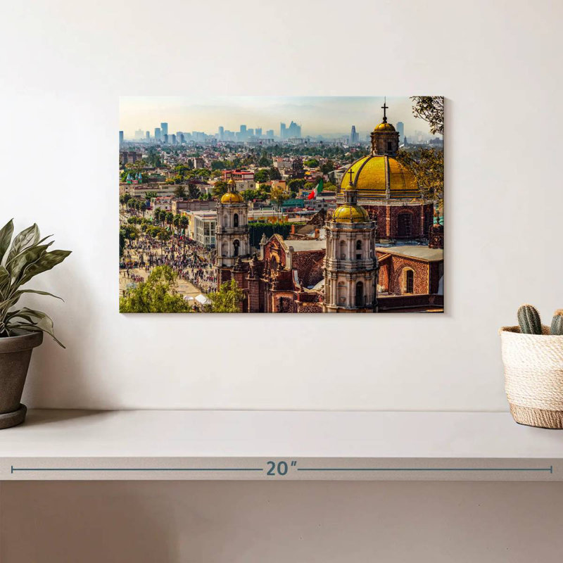 Ravi Basilica In Mexico City, 8" H x 12" W