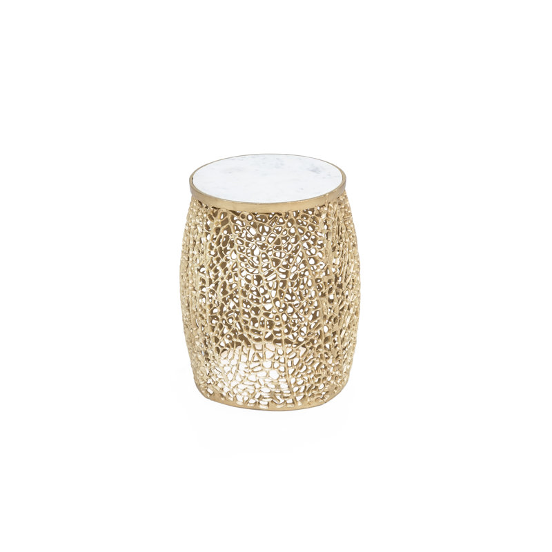 Schaumburg Metal Accent Stool