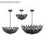 Luminaire suspendu 6 lumières Merylmint-132994408