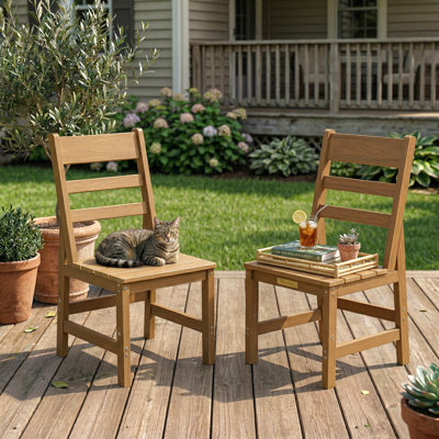 All-Weather HDPE Outdoor Dining Chairs