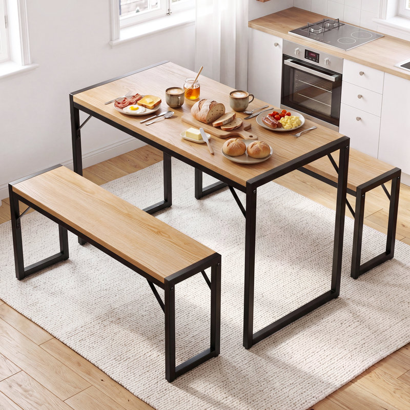 Dining Set, Light wood