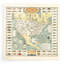 «Big Game Fish Map» par Stellar Design Studio, art mural en verre acrylique-2112205602