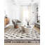 Benjamin Hand Knotted Natural/Black Area Rug-1672175762