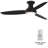 54" Concept III 3 -Blade LED Smart Standard Ceiling Fan with Remote Control and Light Kit Included-49921377