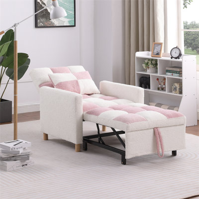Canapé-lit d'intérieur, fauteuil réglable et coussin