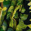 Tapisserie murale légumes et bois oseille-133637015