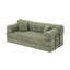 Canapé-lit convertible, canapé-lit pliant en tissu mélangé à deux tons avec structure de forme fixe, canapé-lit de salon pour chambre à coucher de salon-1828725283