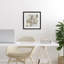 «Lustrous Pe pivons in Neutrals», reproduction sous verre encadrée, design par Aria K.-1169144362-1169144363