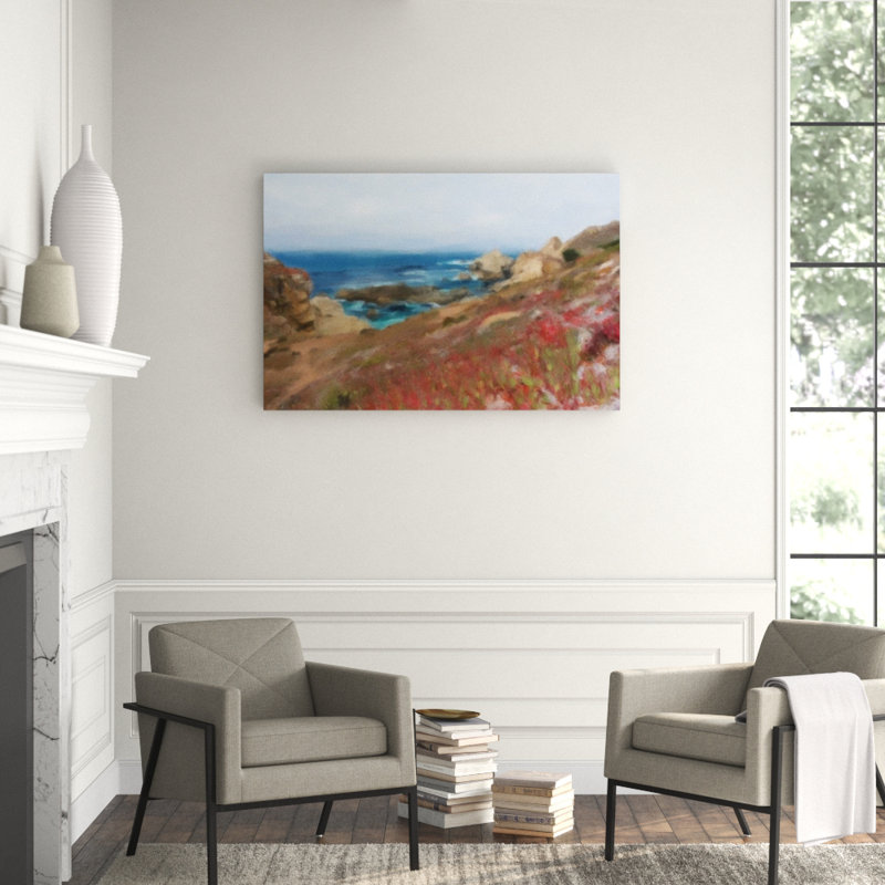 Central Coast Print by Barclay Butera, Image Brush Gel, 36" H x 54" W