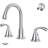 8 Inch Widespread Chrome Bathroom Sink Faucet, 2 Handle 3 Hole Bathroom Faucet With Metal Pop Up Drain And Water Supply Lines-120713465