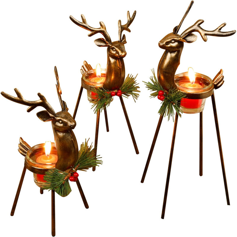 Metal Tabletop Tealight Holder