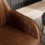 Chaises de salle à manger rembourrées avec accoudoirs Braiden-565975883