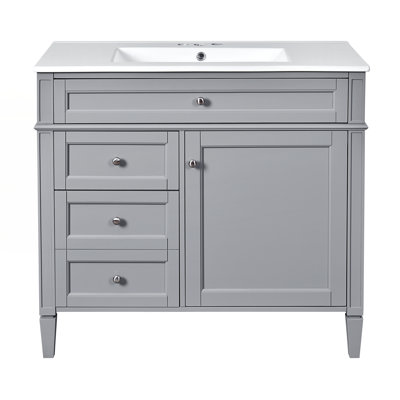 Meuble-lavabo 36 po avec lavabo supérieur