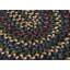 Tapis réversible en mélange de laine Aleaya - noir / gris / beige / bourgogne-22219541