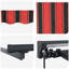 VidaXL Polyester Cover Retractable Patio Awning-130063834-130063835-130063838