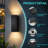 4-Pack LED Dusk to Dawn Wall Light, IP65 Waterproof Outdoor Wall Sconce, Modern Wall Lantern for Patio, Doorway, Garage