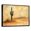 Minimalisme, cactus dans le désert, vent I - art mural grand cactus-2104797946-2104797945-2104797700