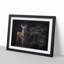 Curious Fawn in Abstract - Picture Frame Painting Print-55679583-55679589