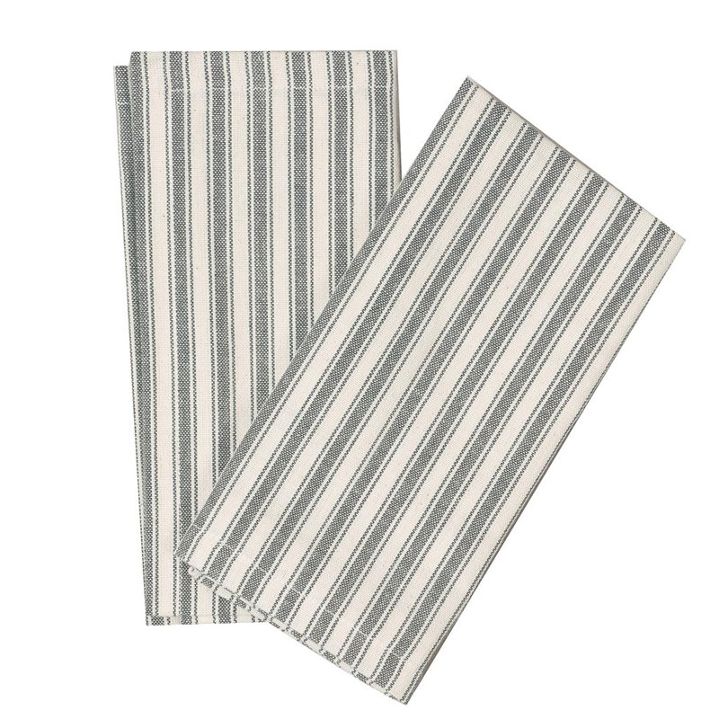 Eneas Cotton Striped Rectangle Napkin
