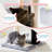Small Cat Tree Tower, Cat Scratching Post 4-In-1 With Cat Self Groomer Brush, Tall Natural Sisal Cat Scratcher, Soft Plush Cat Perch Bed With Dangling Ball For Indoor Kittens, -131844520-131844527