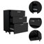 Armoire de rangement Penny, trois tiroirs, quatre roulettes