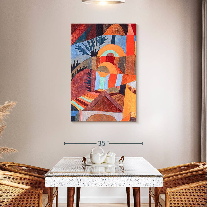 Avery Temple Gardens, 45" H x 30" W