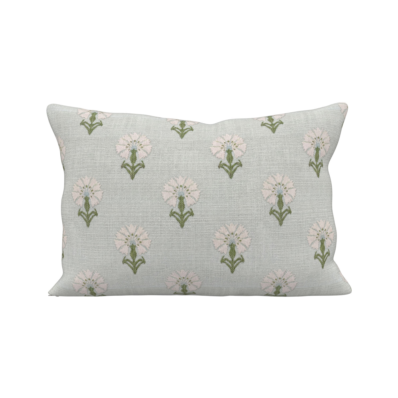 Amala 20" x 3" Sunbrella® Throw Pillow, Mira Celeste