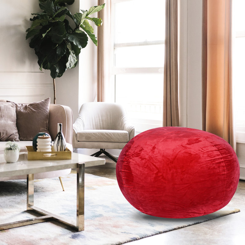 Fauteuil à billes Red Velvet