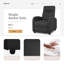 Fauteuil inclinable manuel en simili cuir Eshel-1063709132