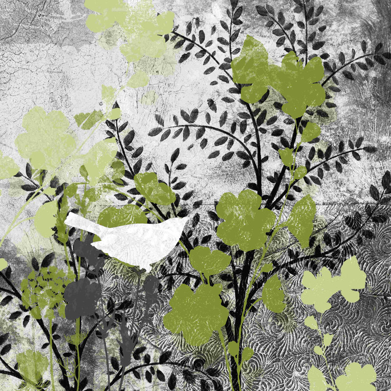 «Lonely Bird», impression sur toile tendue, H 12 po x l 12 po