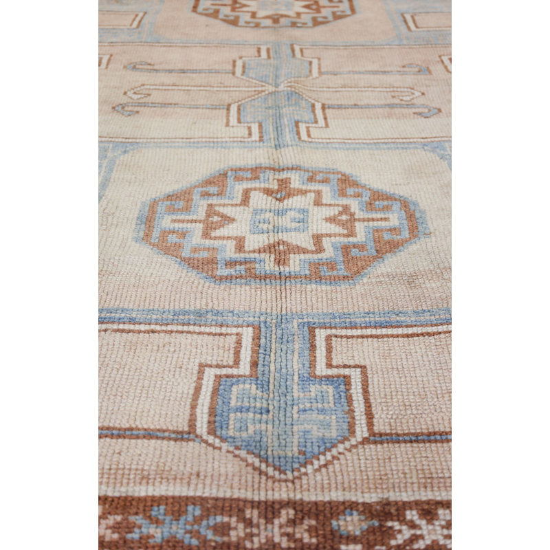 Vintage Turkish Village Rugs One-of-a-Kind Runner 4'8" X 10'11" Area Rug