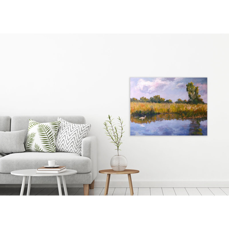 Intercoastal - Artist Enhanced Canvas Print, 30" H x 40" W x 1.5" D, Unframed