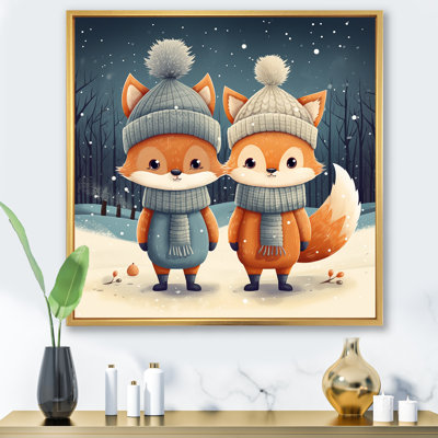 Nursery Animal Fox II - art mural de chambre de bébé