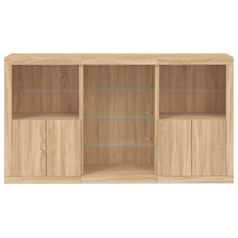 Badea 181.5cm Sideboard, Sonoma Oak