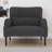 Corduroy Wide Seat Accent Chair with Side Pockets Single Chair for Living Room Bedroom-107750043