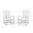 Aulika Outdoor HDPE Patio Rocking Chairs-1534048538