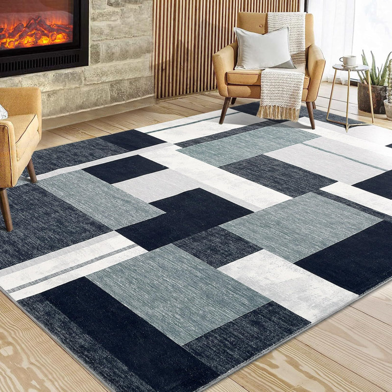 Grand tapis lavable 10 x 13