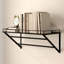 Metal Rectangle Wall Mounted Pot Rack